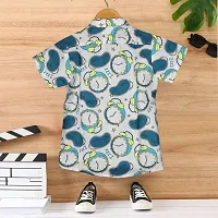 Beautiful Multicoloured Cotton Shirt For Baby Boys-thumb1