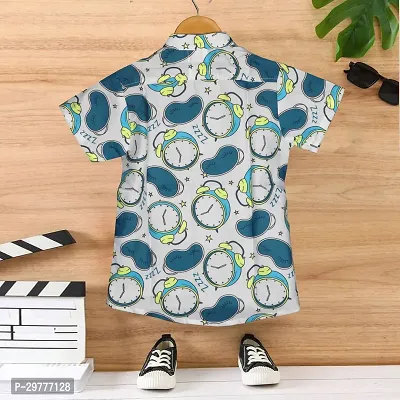 Beautiful Multicoloured Cotton Shirt For Baby Boys-thumb2