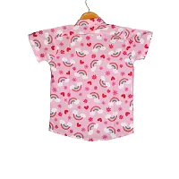 Stylish Multicoloured Cotton Printed Shirt For Boys-thumb1