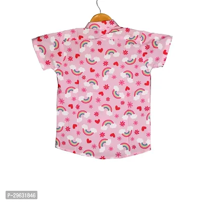 Stylish Multicoloured Cotton Printed Shirt For Boys-thumb2