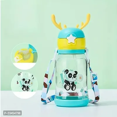 600ml Cartoon Design Sippy Water Bottle