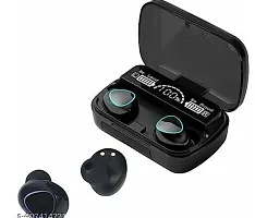 M19 Wireless Earbuds, Bluetooth Headphones,TWS Bluetooth V 5.3, Large Screen, Touch Control, Dual LED Display, 5 Hours continues Playback (Earbuds), 20+ Hours total Playback, 280 Hours Standby Time-thumb2