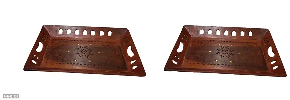 Wooden Tray Pack of 2