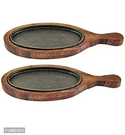 Trendy Sizzler Tray for Dining Table Serving Pack of 2