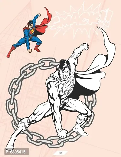Superman Copy Colouring Book-thumb2