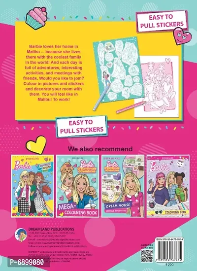 Barbie Dreamhouse Adventures - Mega Colouring Book-thumb5