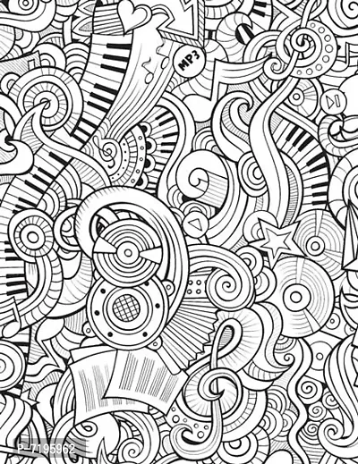 Creative Doodle Colouring - Patterns-thumb3