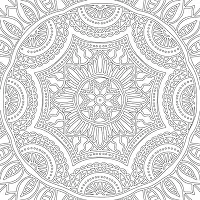 Refreshing Mandala- Colouring Book for Adults Book 1-thumb4