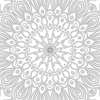 Refreshing Mandala- Colouring Book for Adults Book 1-thumb2