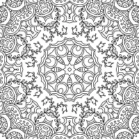 Refreshing Mandala - Colouring Book for Adults Book 4-thumb3