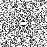 Refreshing Mandala - Colouring Book for Adults Book 5-thumb1