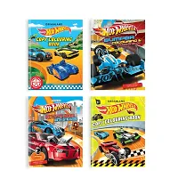 Hot Wheels Colouring and Activity Boos Pack ( A Pack of 4 Books) : Drawing, Painting  Colouring Children Book-thumb1
