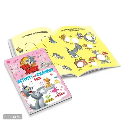 Tom and Jerry Copy Colouring and Activity Books Pack ( A Pack of 3 Books) : Drawing, Painting  Colouring Children Book-thumb4