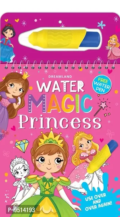 Water Magic Colouring - Princess : Drawing, Painting  Colouring Children Book