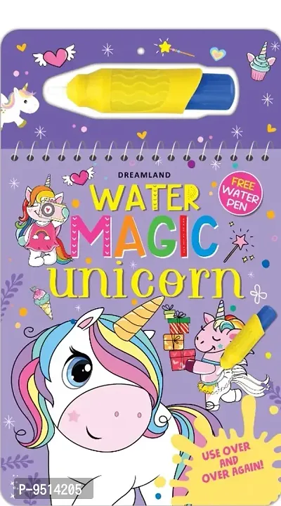 Water Magic Colouring- Unicorn : Drawing, Painting  Colouring Children Book-thumb0