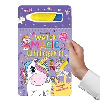 Water Magic Colouring- Unicorn : Drawing, Painting  Colouring Children Book-thumb1