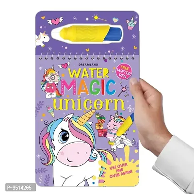 Water Magic Colouring- Unicorn : Drawing, Painting  Colouring Children Book-thumb2