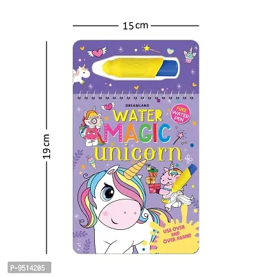 Water Magic Colouring- Unicorn : Drawing, Painting  Colouring Children Book-thumb3