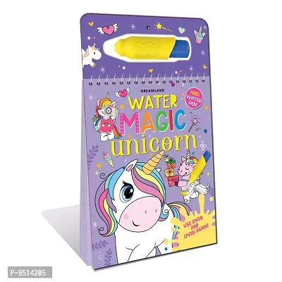 Water Magic Colouring- Unicorn : Drawing, Painting  Colouring Children Book-thumb4