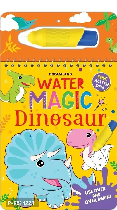 Water Magic Colouring - Dinosaur : Drawing, Painting  Colouring Children Book