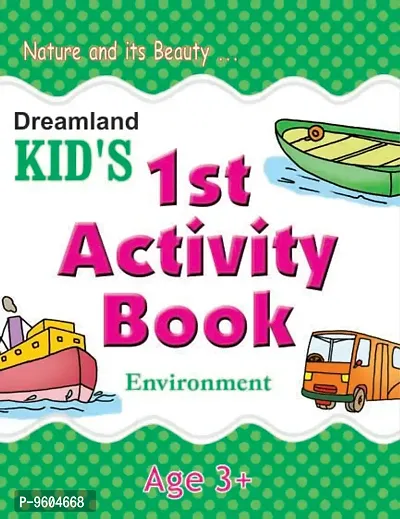 Kids 1st Activity Book - Environment : Interactive  Activity Children Book