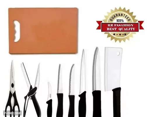 Quality Kitchen Knives, Set Of 9