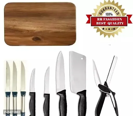 Quality Kitchen Knives, Set Of 9