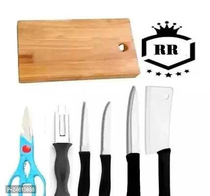 Quality Kitchen Knives, Set Of 7-thumb0