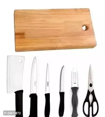 Quality Kitchen Knives, Set Of 7