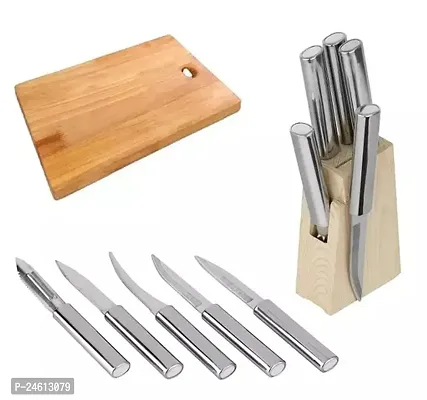 Quality Kitchen Knives, Set Of 7