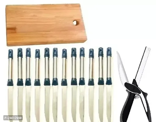 Quality Kitchen Knives, Set Of 14-thumb0