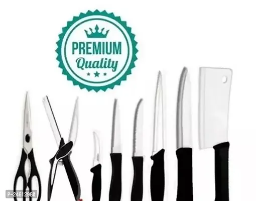 Quality Kitchen Knives, Set Of 8