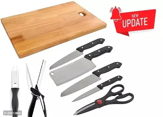 Quality Kitchen Knives, Set Of 8