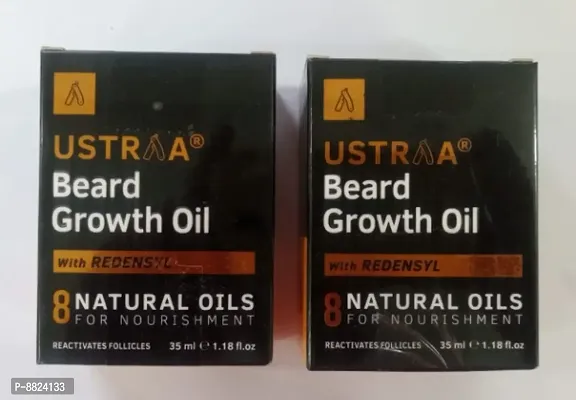 Ustra Beard Growth Oil (Pack Of 2)