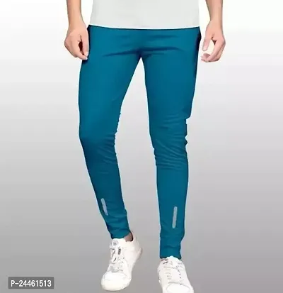 Stylish Fancy Lycra Regular Track Pants For Men Pack Of 1-thumb0
