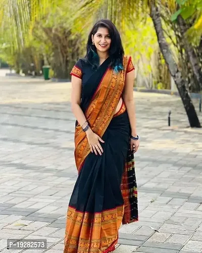 Beautiful Art Silk Saree With Blouse Piece For Women