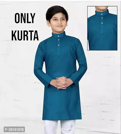 Stylish Cotton Kurta For Boy-thumb0
