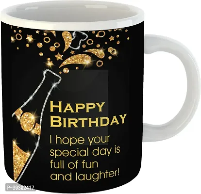 Printed Ceramic Cups Happy Birthday Gifts For Mom Dad Bro Sister D316 Ceramic Coffee Mug 325 ml-thumb0