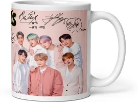 BTS Printed Ceramic Coffee Mug 330 Ml-thumb3