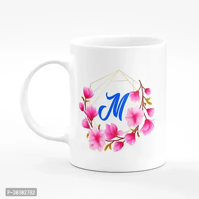 M Alphabet Ceramic Coffee Mug 330 ml-thumb2