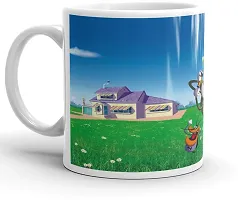 Cartoon For Kids Best Gift For Hasband Valentine Gift 320Ml Multicolor Mug3 Ceramic Coffee Mug 320 ml-thumb1