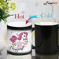 Unicorn Gift for Girls Magical Printed Ceramic Ceramic Coffee Mug 325 ml-thumb2