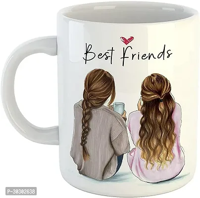 Best Friends Forever Printed to Gift to Your Best Friends On Friendship Day Ceramic Coffee Mug 330 ml-thumb0