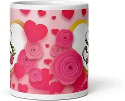 Letter S Floral Alphabet Coffee Best Gift for Loved Once on Special Days Ceramic Coffee Mug 330 ml-thumb1