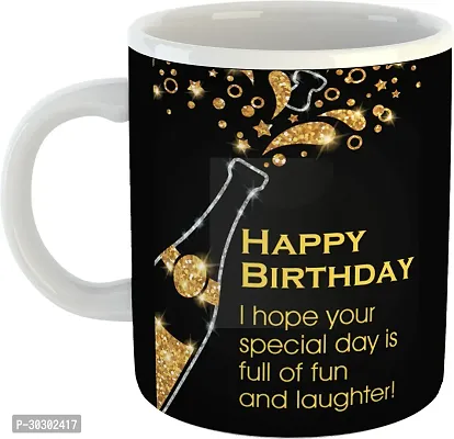 Printed Ceramic Cups Happy Birthday Gifts For Mom Dad Bro Sister D316 Ceramic Coffee Mug 325 ml-thumb2