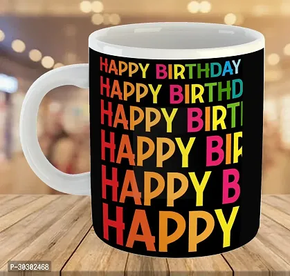 Printed Happy Birthday Cups Best Gifts D317 Ceramic Coffee Mug 325 ml-thumb4