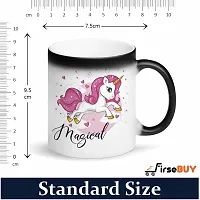 Unicorn Gift for Girls Magical Printed Ceramic Ceramic Coffee Mug 325 ml-thumb3