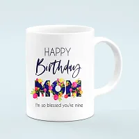 Happy Birthday Mom printed Ceramic Coffee Mug 325 ml-thumb1