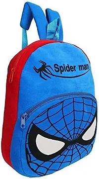 Aviaaz Spiderman Blue Kids School Bag Cute Backpacks for Girls/Boys/Animal Cartoon Mini Travel Bag Backpack for Kids Girl Boy 2-6 Years-thumb1