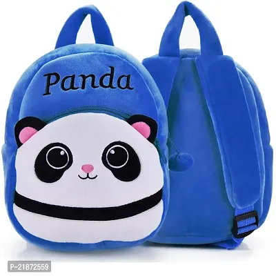 Aviaaz Down Panda Blue Kids School Bag Cute Backpacks for Girls/Boys/Animal Cartoon Mini Travel Bag Backpack for Kids Girl Boy 2-6 Years-thumb4